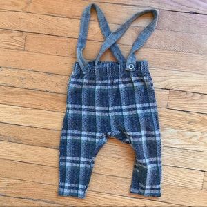 Zara Knit Plaid Pants 18-24M